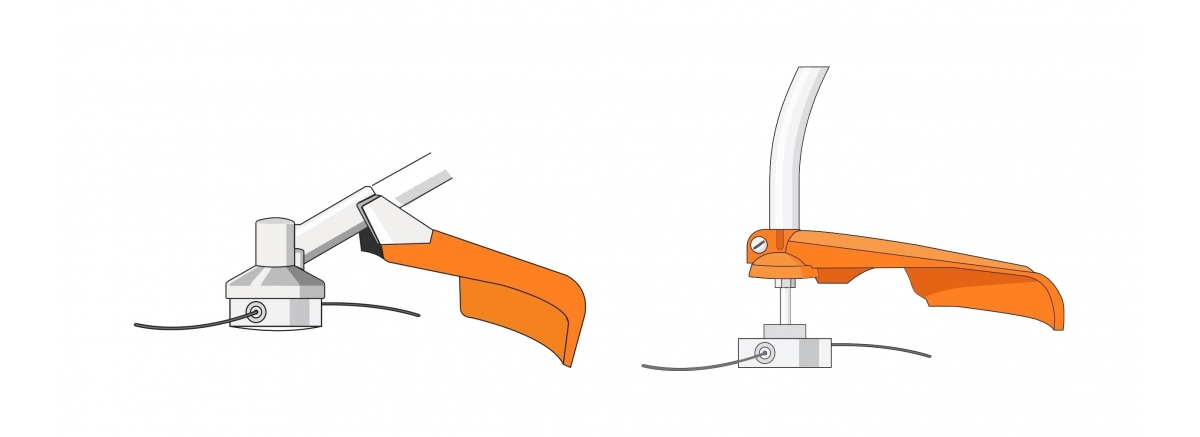 Бензокосы с изогнутым и прямым валом: в чем разница?