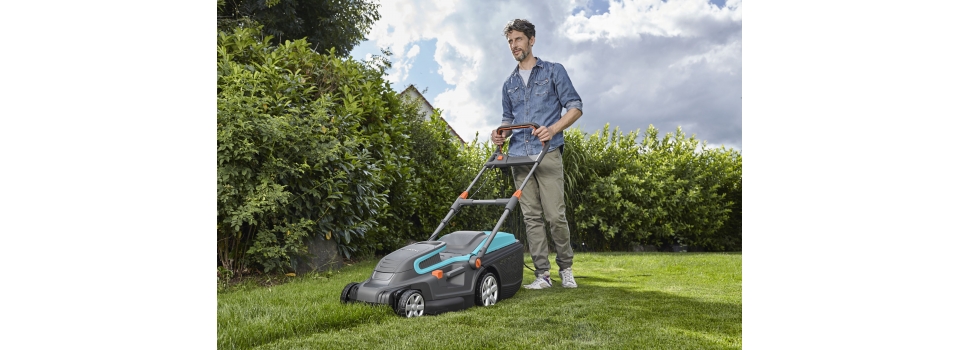 Электрические газонокосилки помогут совместить приятное с полезным