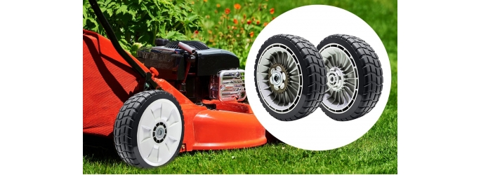 Как заменить изношенные колеса бензиновой газонокосилки: подробное руководство