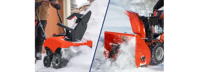 Одноступенчатые и двухступенчатые снегоуборщики: в чем разница?