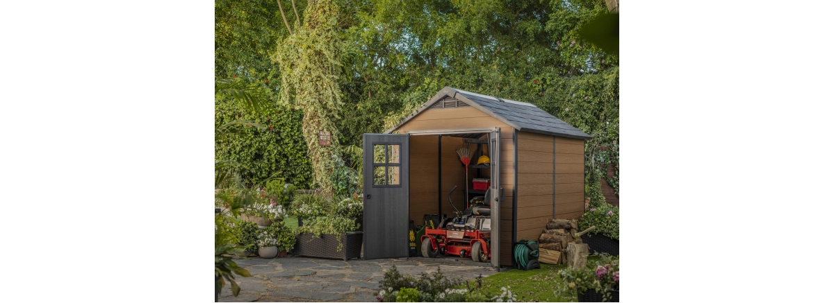 Пластиковые сараи Keter преобразят ваш участок