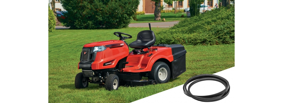 Ремень привода деки садового трактора: признаки износа и замена своими руками