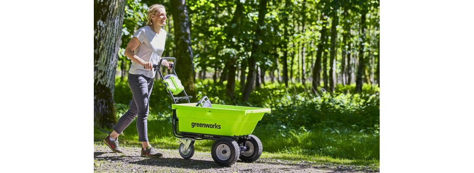 Самоходная тележка поможет забыть о тяжёлой работе в саду