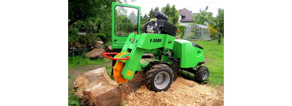 Измельчители пней