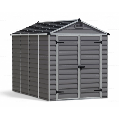 Сарай из поликарбоната Palram SkyLight 6x10 Grey Сарай из поликарбоната Palram SkyLight 6x10 Grey