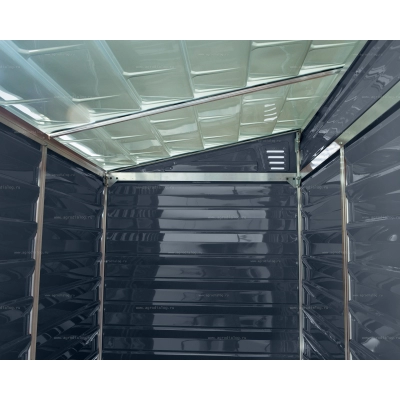 Сарай из поликарбоната Palram SkyLight Pent 4x6 Grey Сарай из поликарбоната Palram SkyLight Pent 4x6 Grey