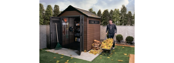 Пластиковые сараи